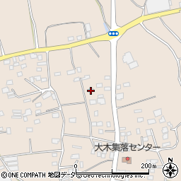 茨城県下妻市大木687周辺の地図