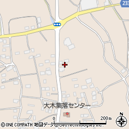 茨城県下妻市大木658周辺の地図