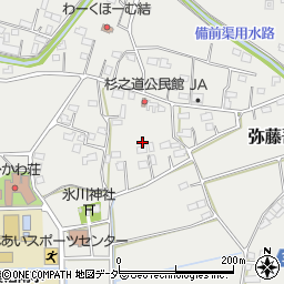 埼玉県熊谷市弥藤吾周辺の地図