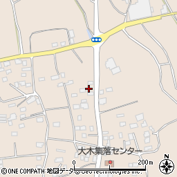 茨城県下妻市大木681周辺の地図