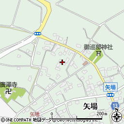 群馬県藤岡市矢場713周辺の地図