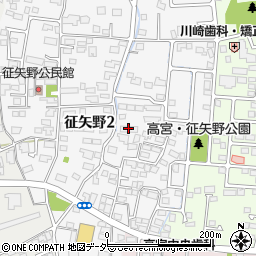 コンフォート征矢野周辺の地図