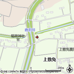 埼玉県深谷市上敷免215周辺の地図