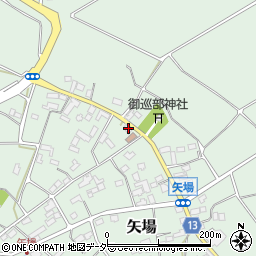 群馬県藤岡市矢場697周辺の地図