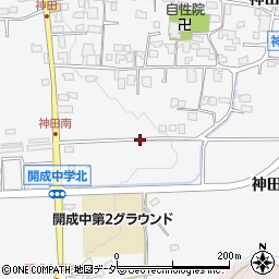 長野県松本市神田周辺の地図
