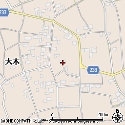 茨城県下妻市大木1796周辺の地図