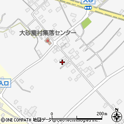 茨城県石岡市大砂10327周辺の地図