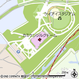 カミケンシルクドーム（本庄総合公園体育館）周辺の地図