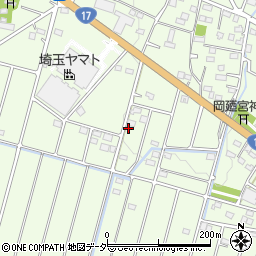 埼玉県深谷市岡1954周辺の地図