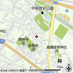 埼玉県深谷市岡3303周辺の地図