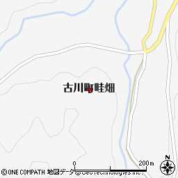 岐阜県飛騨市古川町畦畑周辺の地図