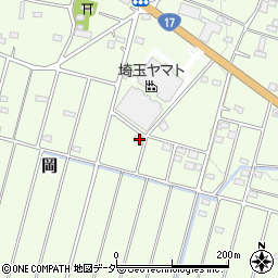 埼玉県深谷市岡1891-1周辺の地図