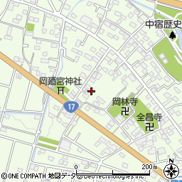 埼玉県深谷市岡3265周辺の地図