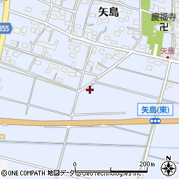 埼玉県深谷市矢島290周辺の地図