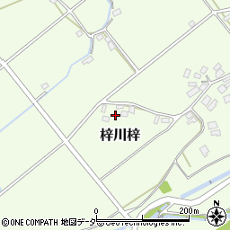 長野県松本市梓川梓2040-3周辺の地図