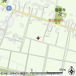 群馬県館林市野辺町456周辺の地図