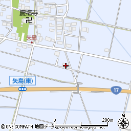 埼玉県深谷市矢島253周辺の地図