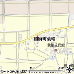 岐阜県高山市国府町蓑輪231周辺の地図
