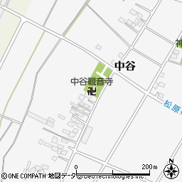 中谷生活センター周辺の地図