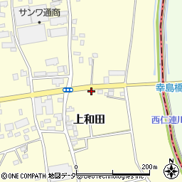 茨城県古河市上和田1014-7周辺の地図