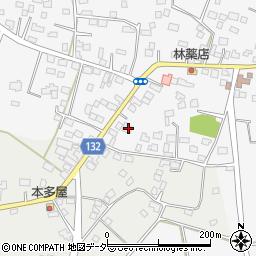 茨城県筑西市中上野738周辺の地図