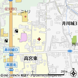 長野県松本市高宮東2周辺の地図