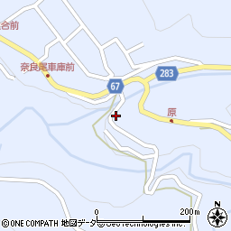 長野県松本市入山辺5294-1周辺の地図
