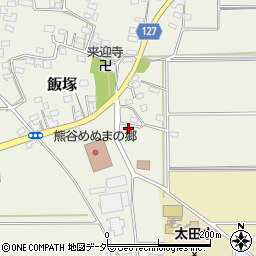 埼玉県熊谷市飯塚1404-8周辺の地図