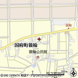 岐阜県高山市国府町蓑輪180周辺の地図
