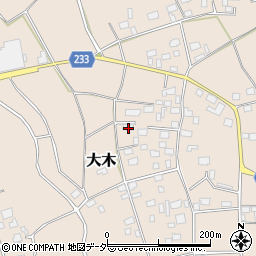 茨城県下妻市大木1779周辺の地図