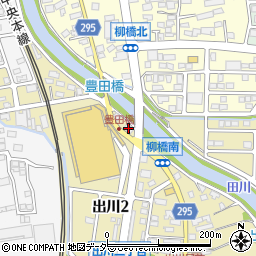 国際空手道連盟極真会館松本道場周辺の地図