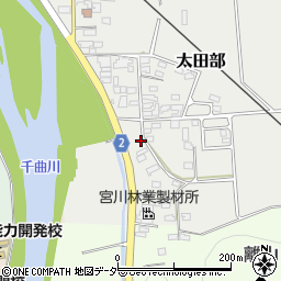 長野県佐久市太田部283-4周辺の地図