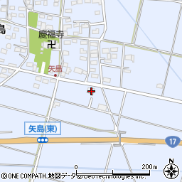 埼玉県深谷市矢島255周辺の地図
