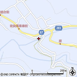 長野県松本市入山辺4344周辺の地図
