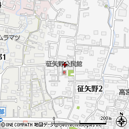 長野オシボリ周辺の地図