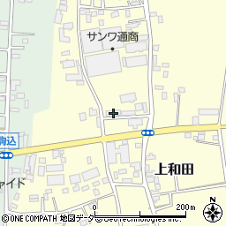 茨城県古河市上和田1-3周辺の地図