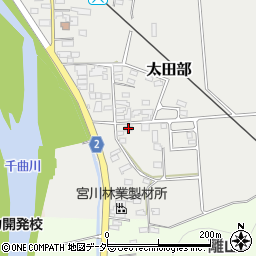 長野県佐久市太田部273周辺の地図