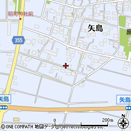 埼玉県深谷市矢島639周辺の地図