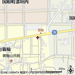 岐阜県高山市国府町蓑輪134周辺の地図