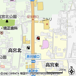 ＥＮＥＯＳ　Ｄｒ．Ｄｒｉｖｅセルフ松本南ＳＳ周辺の地図