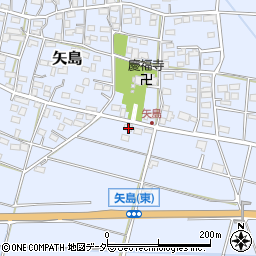 埼玉県深谷市矢島672周辺の地図