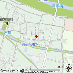 埼玉県深谷市高畑112周辺の地図
