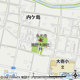永光寺周辺の地図