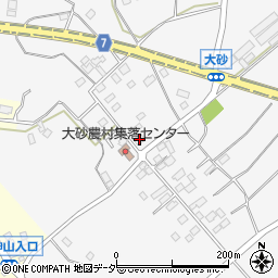 茨城県石岡市大砂10405-5周辺の地図