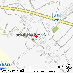 茨城県石岡市大砂10405周辺の地図