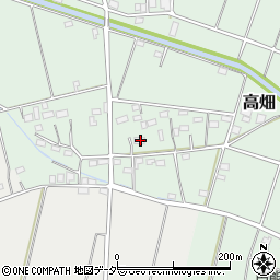 埼玉県深谷市高畑501周辺の地図