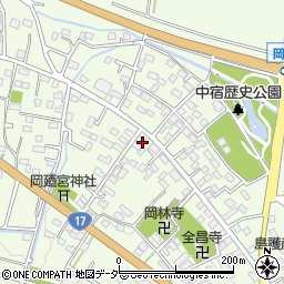 埼玉県深谷市岡3259周辺の地図