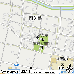 埼玉県深谷市内ケ島704周辺の地図