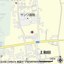 茨城県古河市上和田1周辺の地図