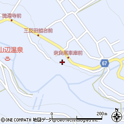 長野県松本市入山辺奈良尾周辺の地図